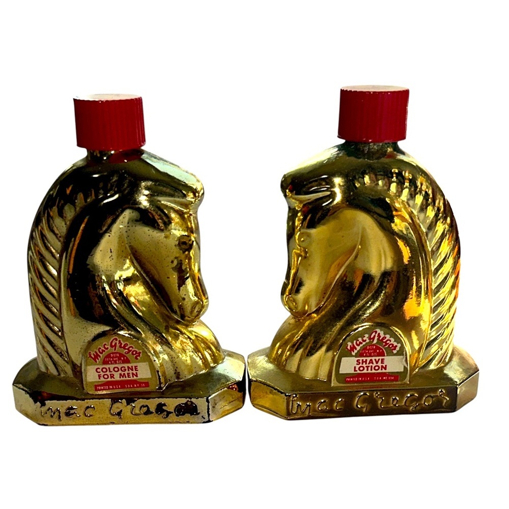 Vintage‎ Mac Gregor Imperial Cologne & Shave Lotion Bottles